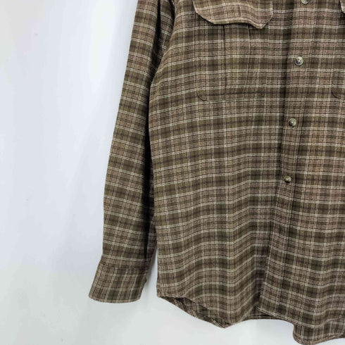 ザノースフェイス THE NORTH FACE チェック柄 cpoシャツ メンズ JPN:L